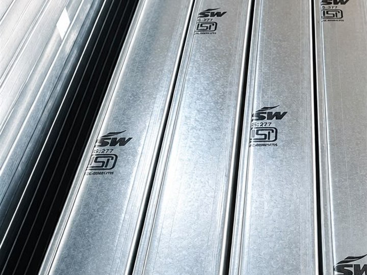 JSW and Apollo GI rafters for solar structures