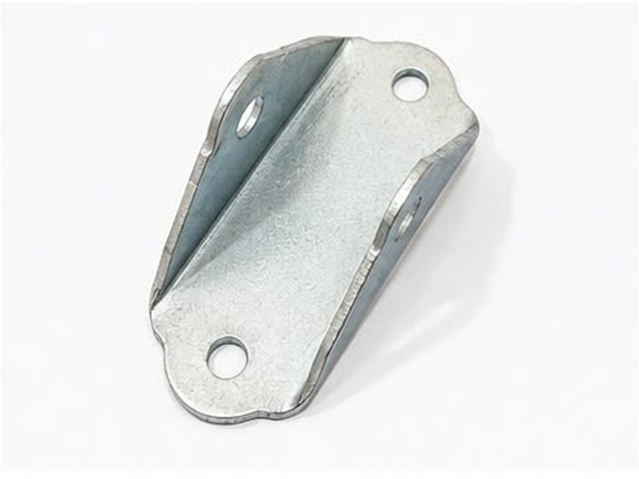 Galvanized adjustable tilt angle bracket for mounting structures